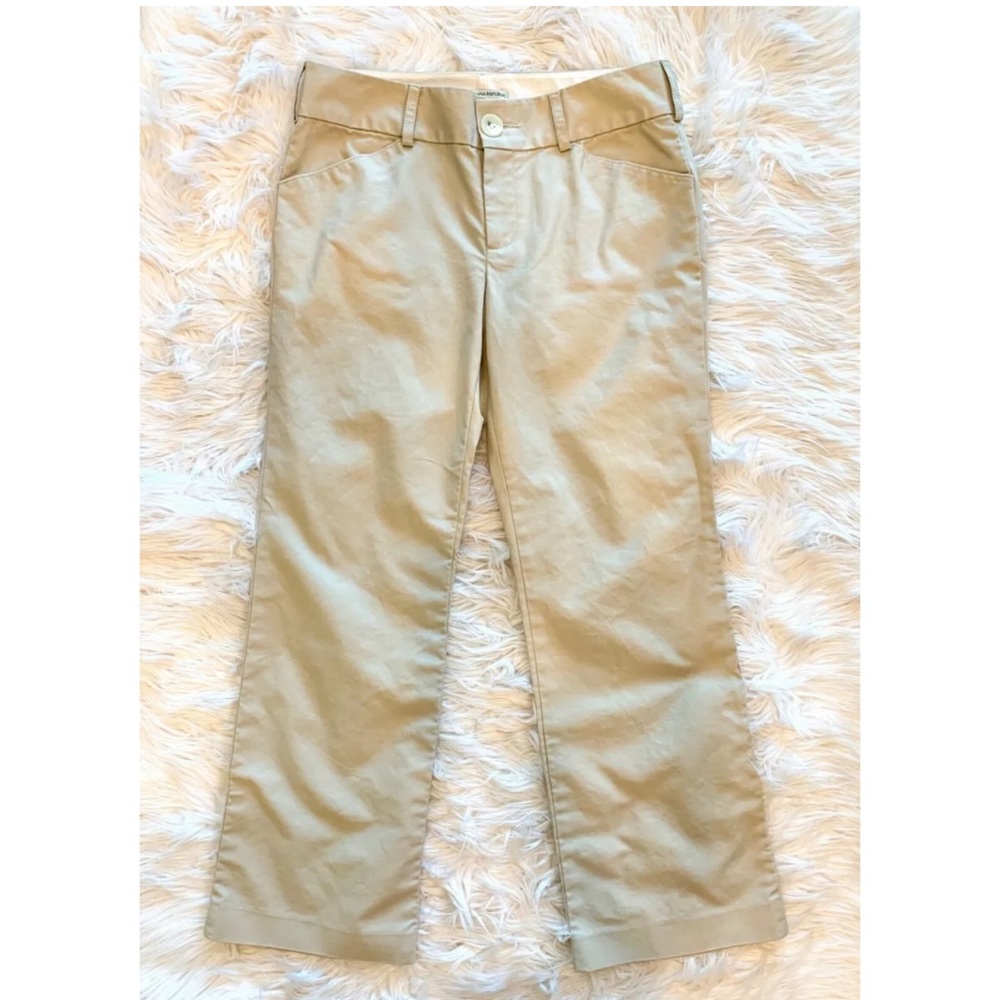 BANANA REPUBLIC Petite Khaki Dress Pants - Picture 1 of 3